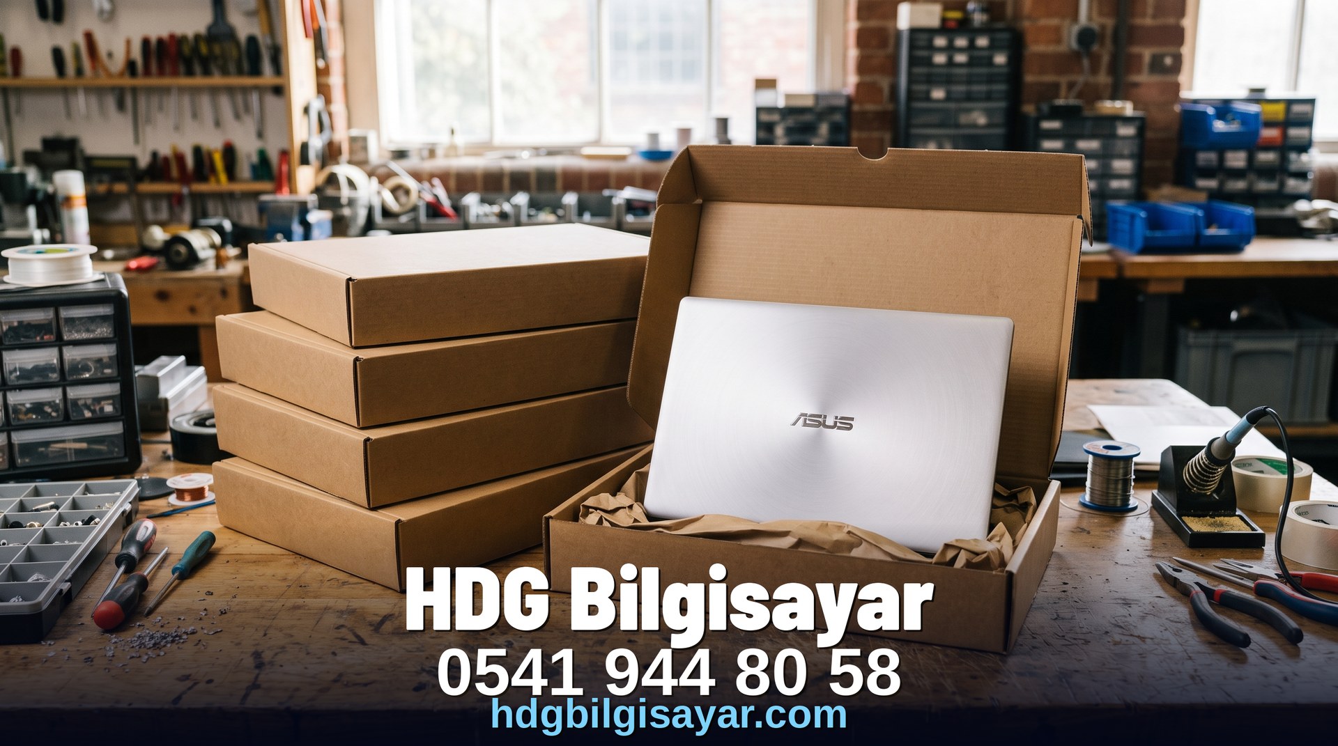 İzmir HDG Bilgisayar — toplu cihaz kutuları