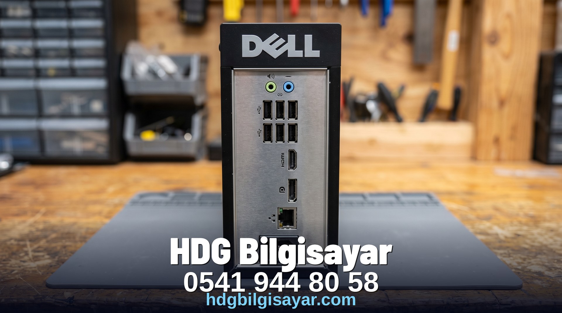 İzmir HDG Bilgisayar — ofis kasası yan görünüm