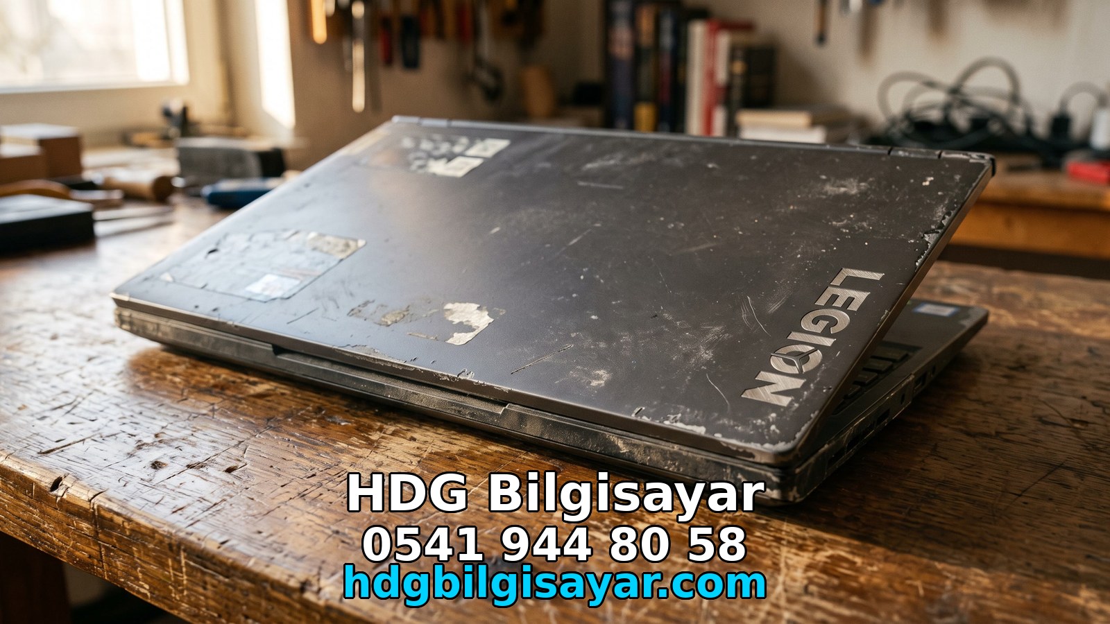 Takasa getirilen eski bilgisayar