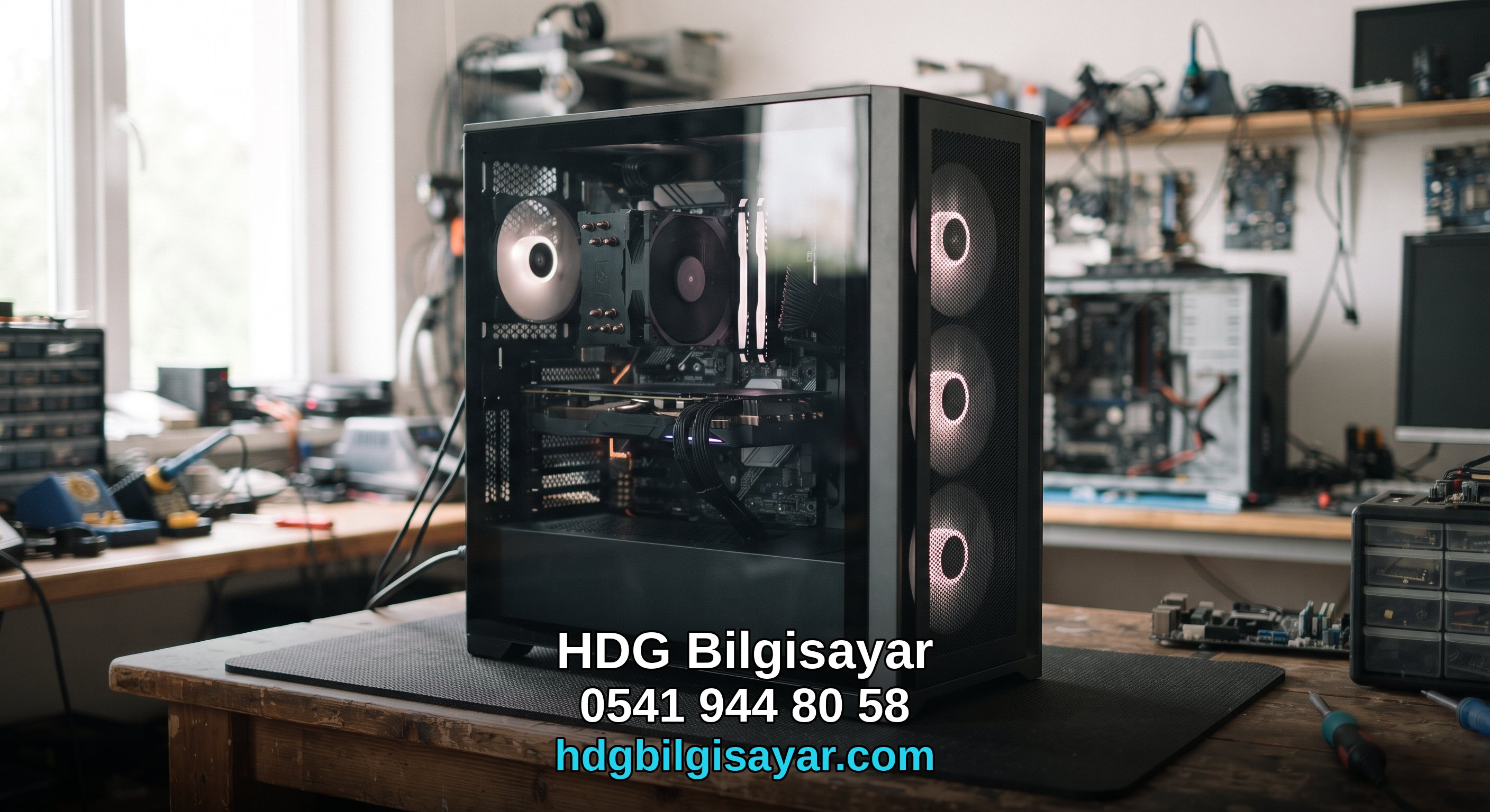 İzmir HDG Bilgisayar — gaming PC / masaüstü kasa