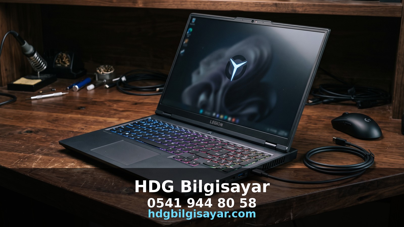 İzmir HDG Bilgisayar — gaming laptop ön görünüm