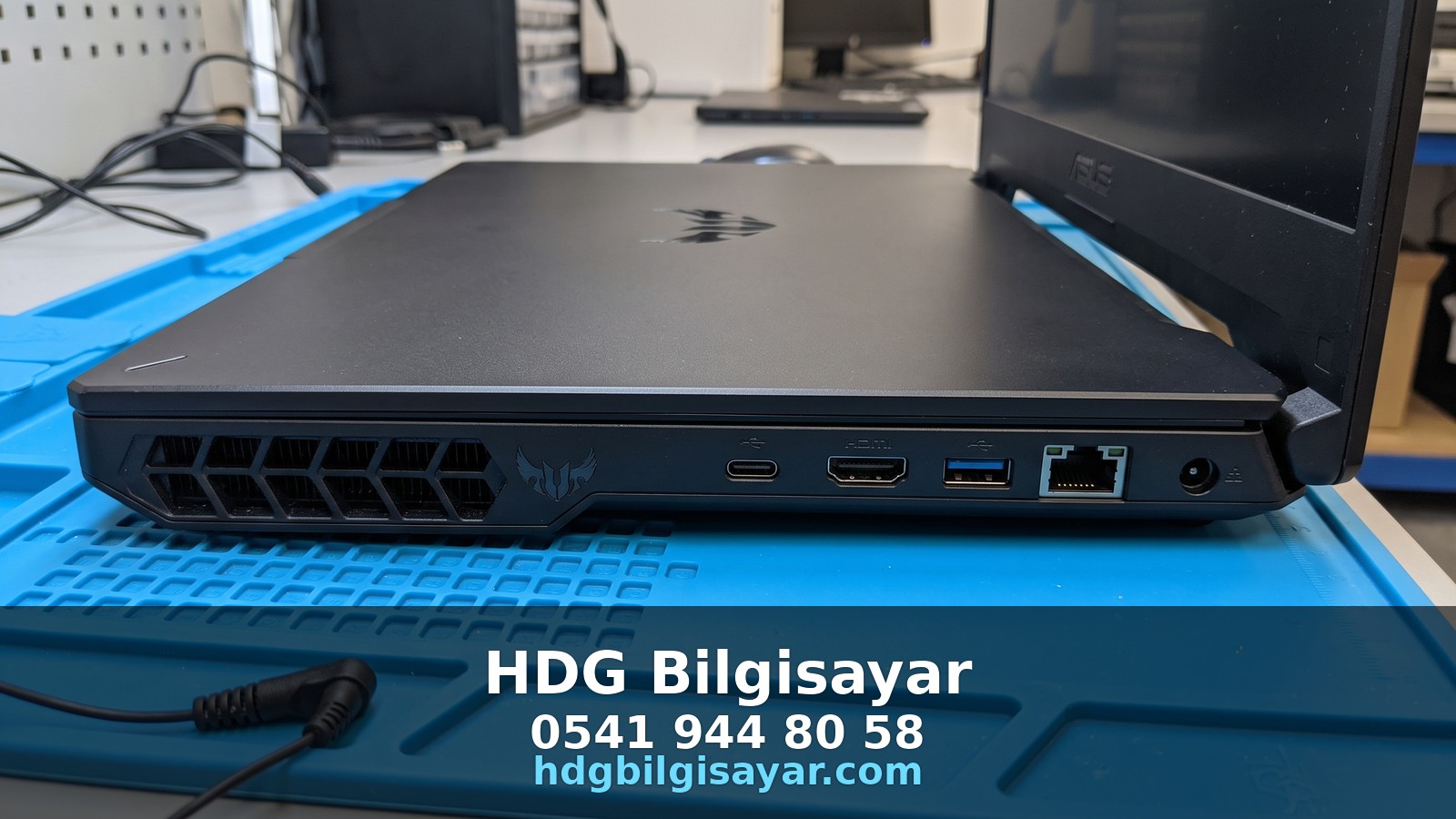 İzmir HDG Bilgisayar — gaming laptop yan / soğutma