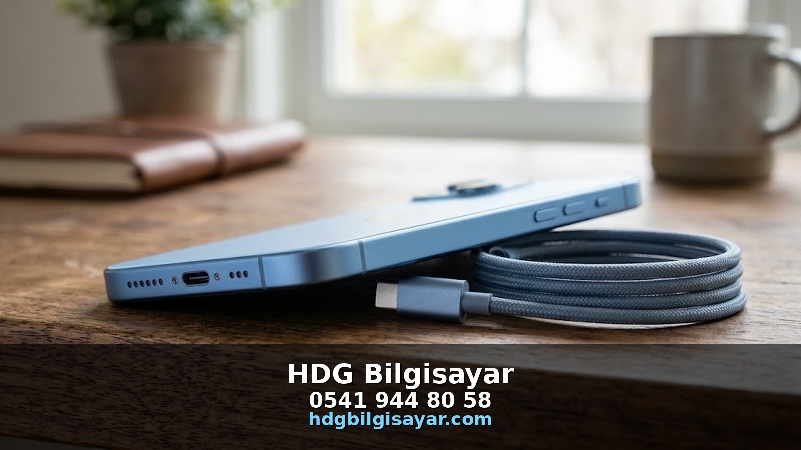İzmir HDG Bilgisayar — iPhone yan / USB-C