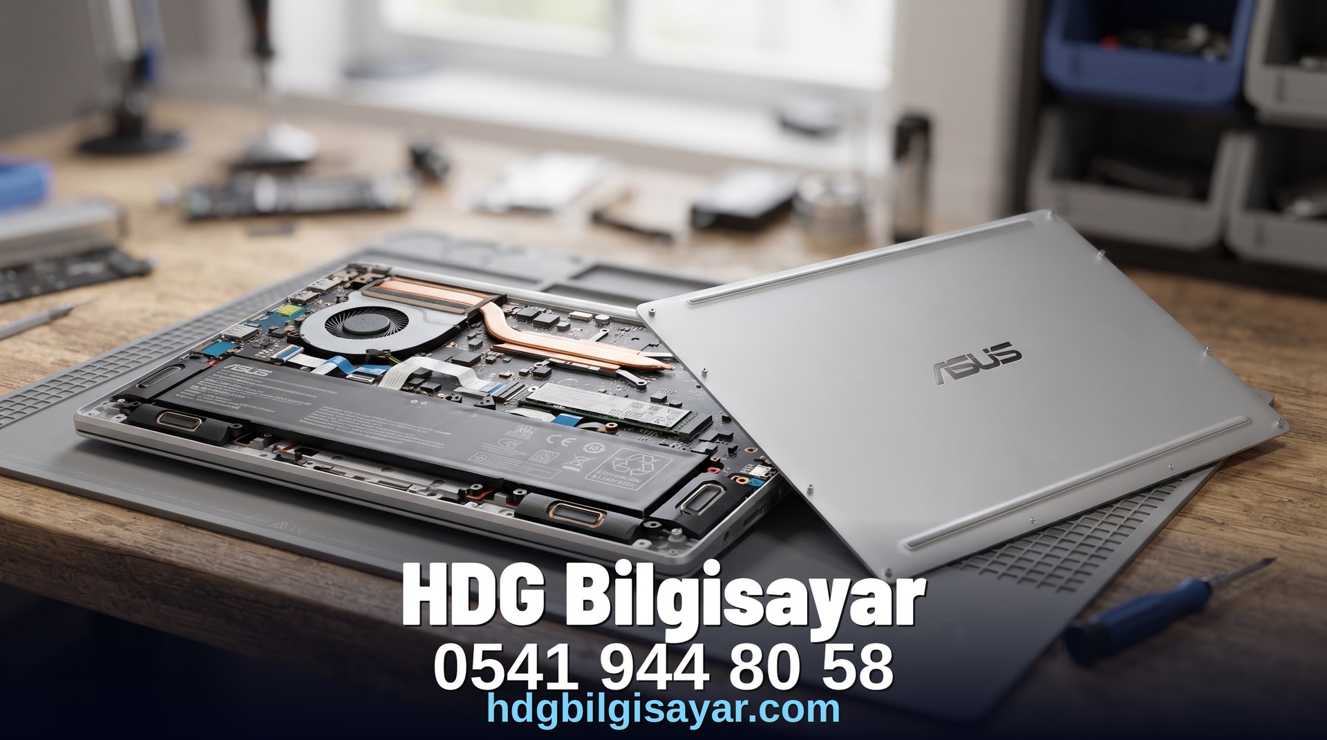 İzmir HDG Bilgisayar — laptop alt / servis