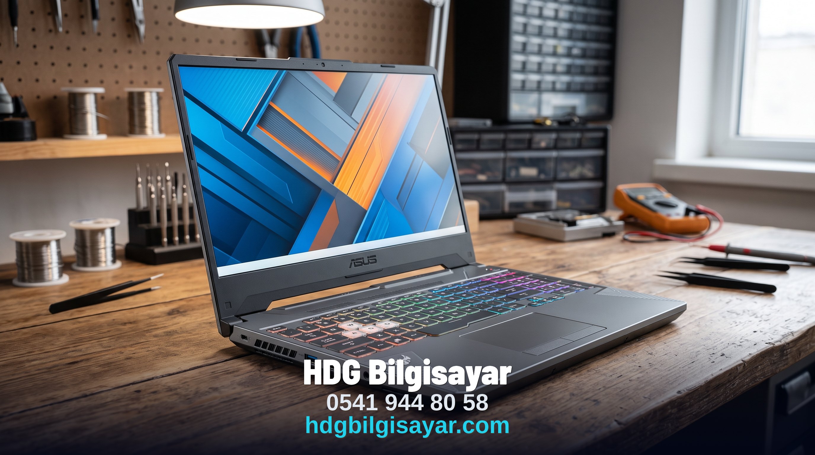 İzmir HDG Bilgisayar — ikinci el oyuncu laptop