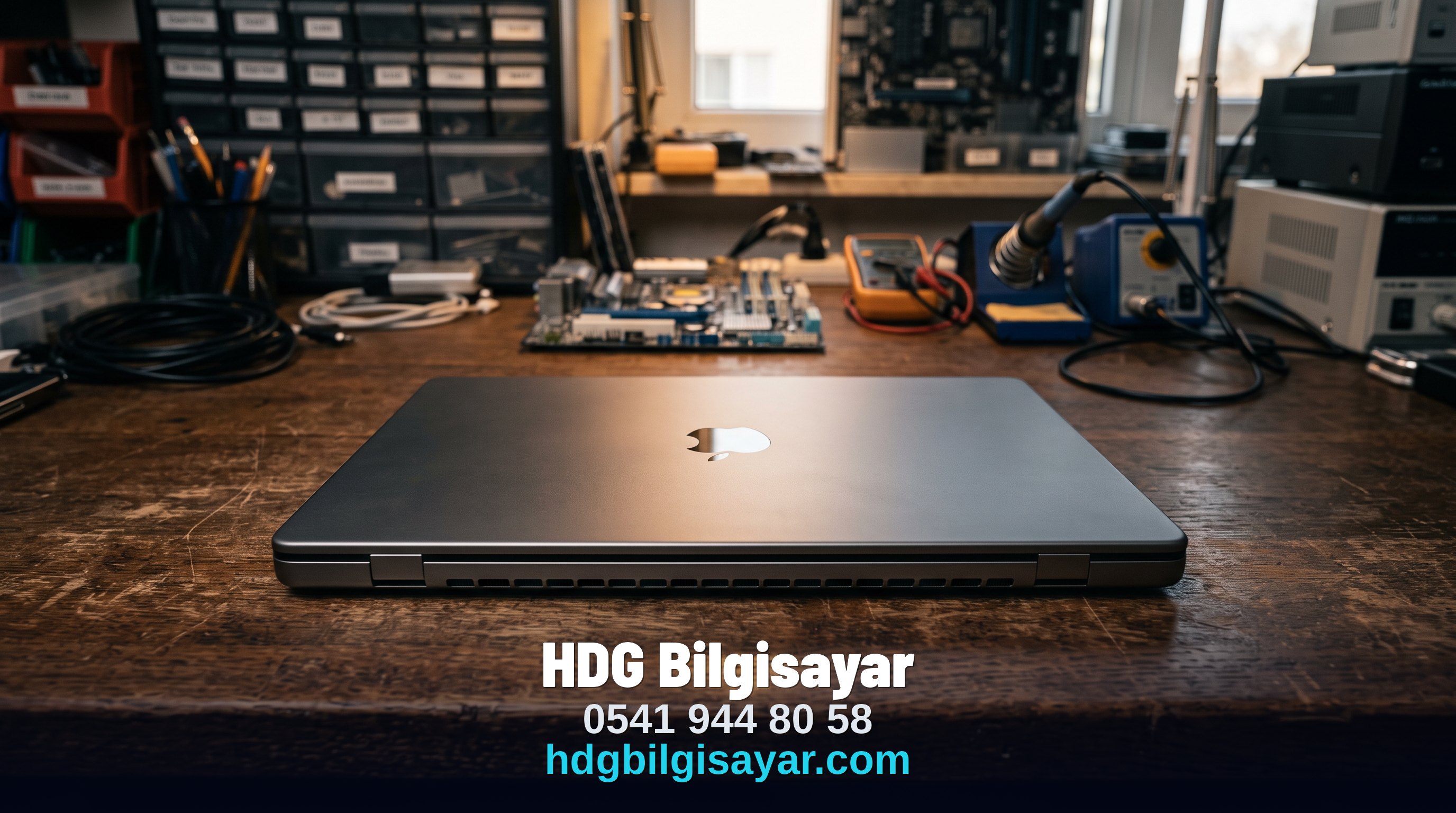 İzmir HDG Bilgisayar — MacBook menteşe ve kasa