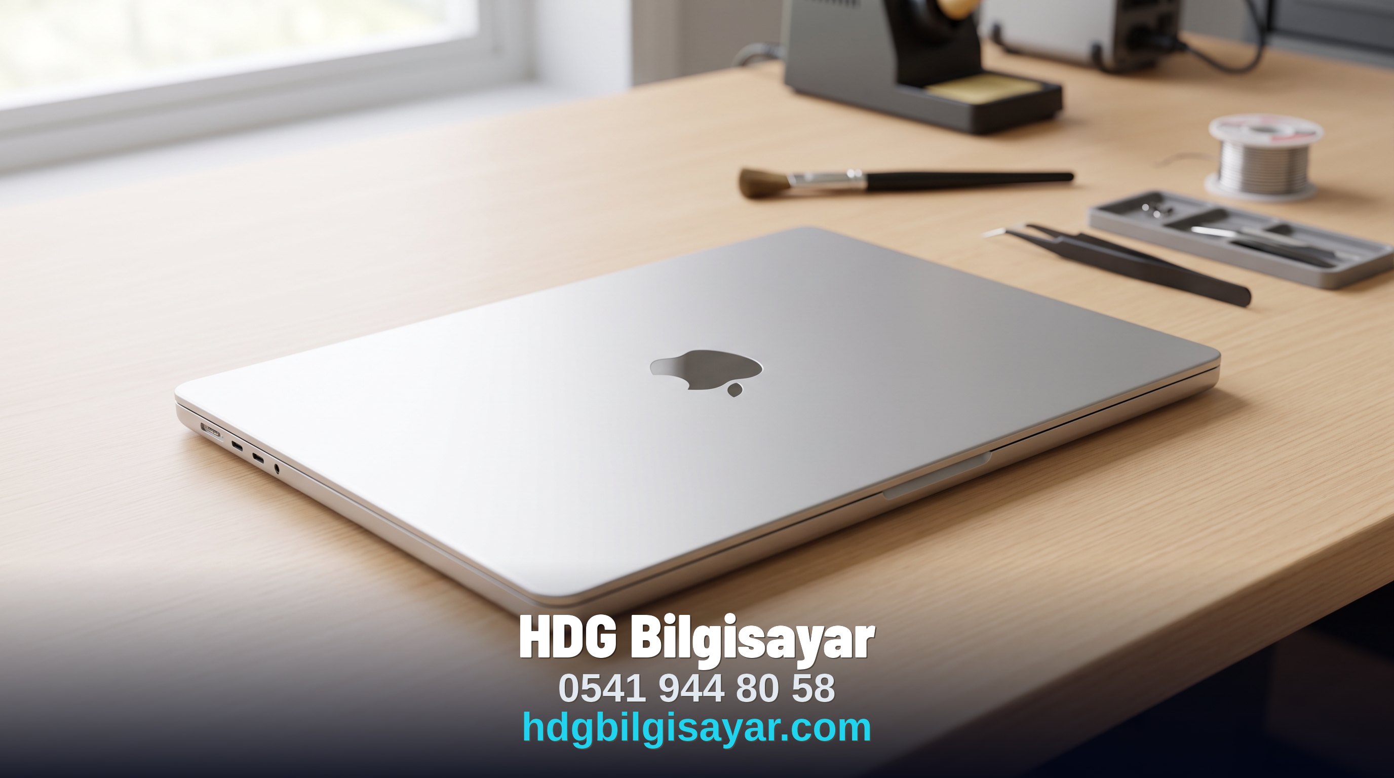 İzmir HDG Bilgisayar — MacBook kapalı kasa