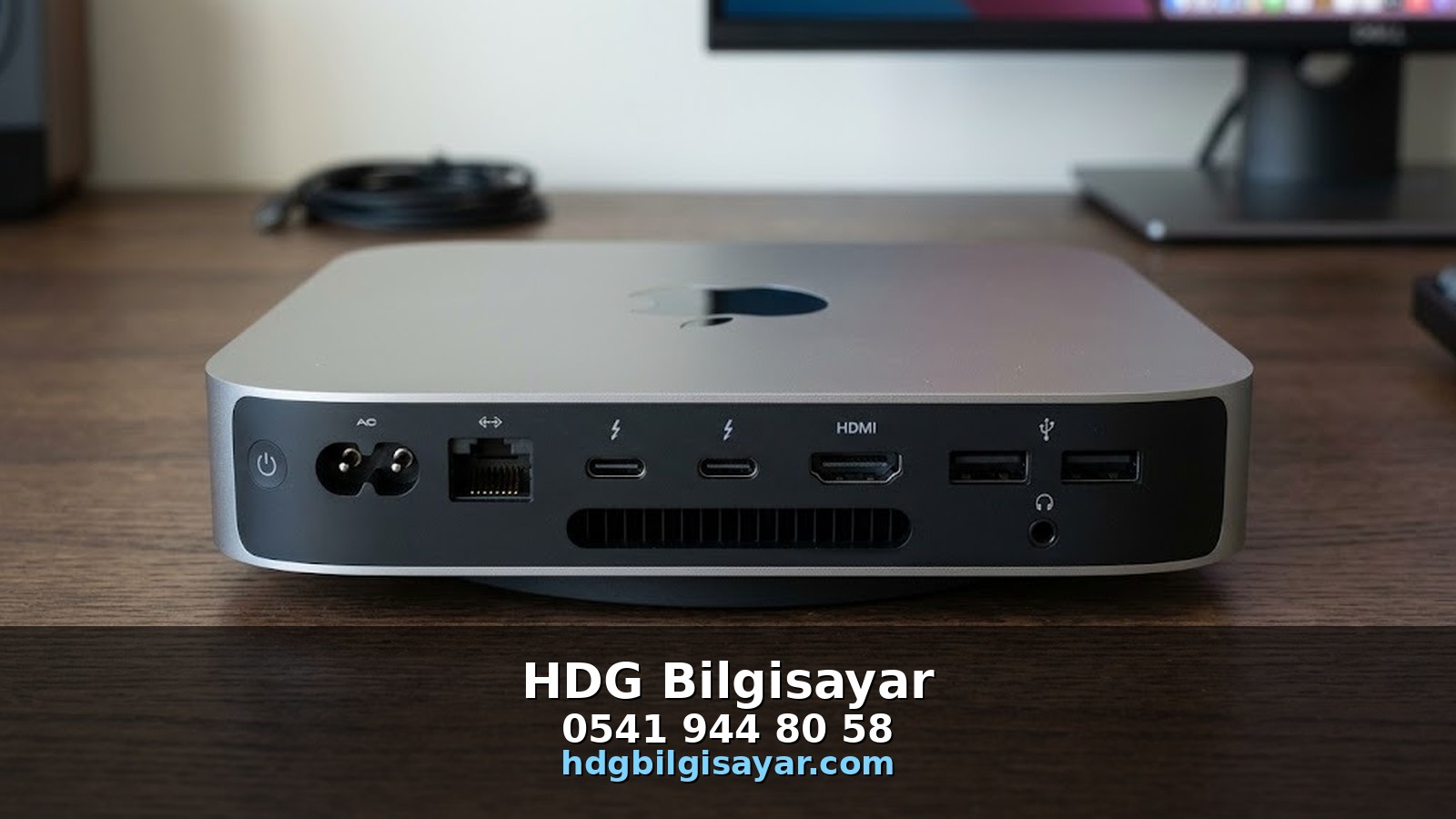 İzmir HDG — Mac mini portlar