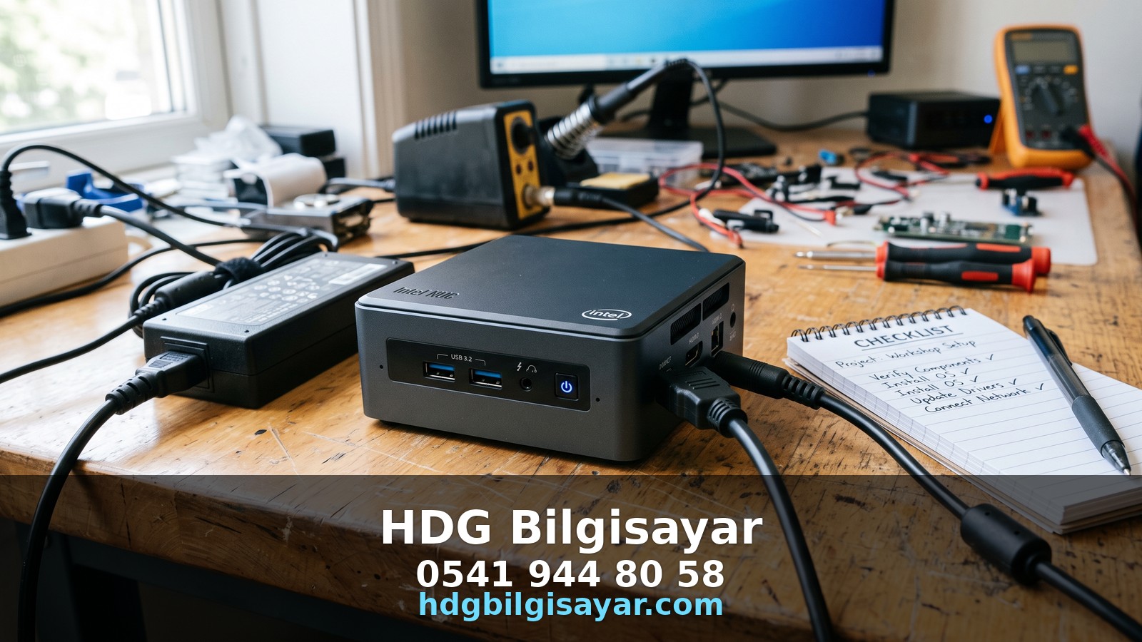 İzmir HDG Bilgisayar — checklist