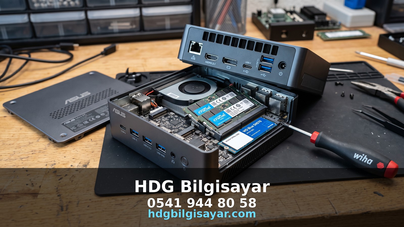 İzmir HDG Bilgisayar — mini iç
