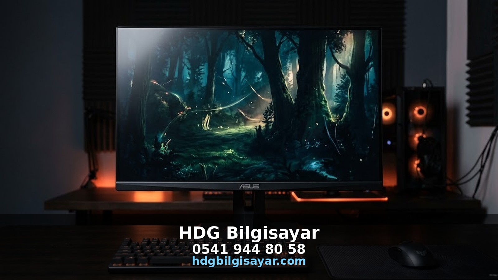 İzmir HDG — ASUS gaming monitör