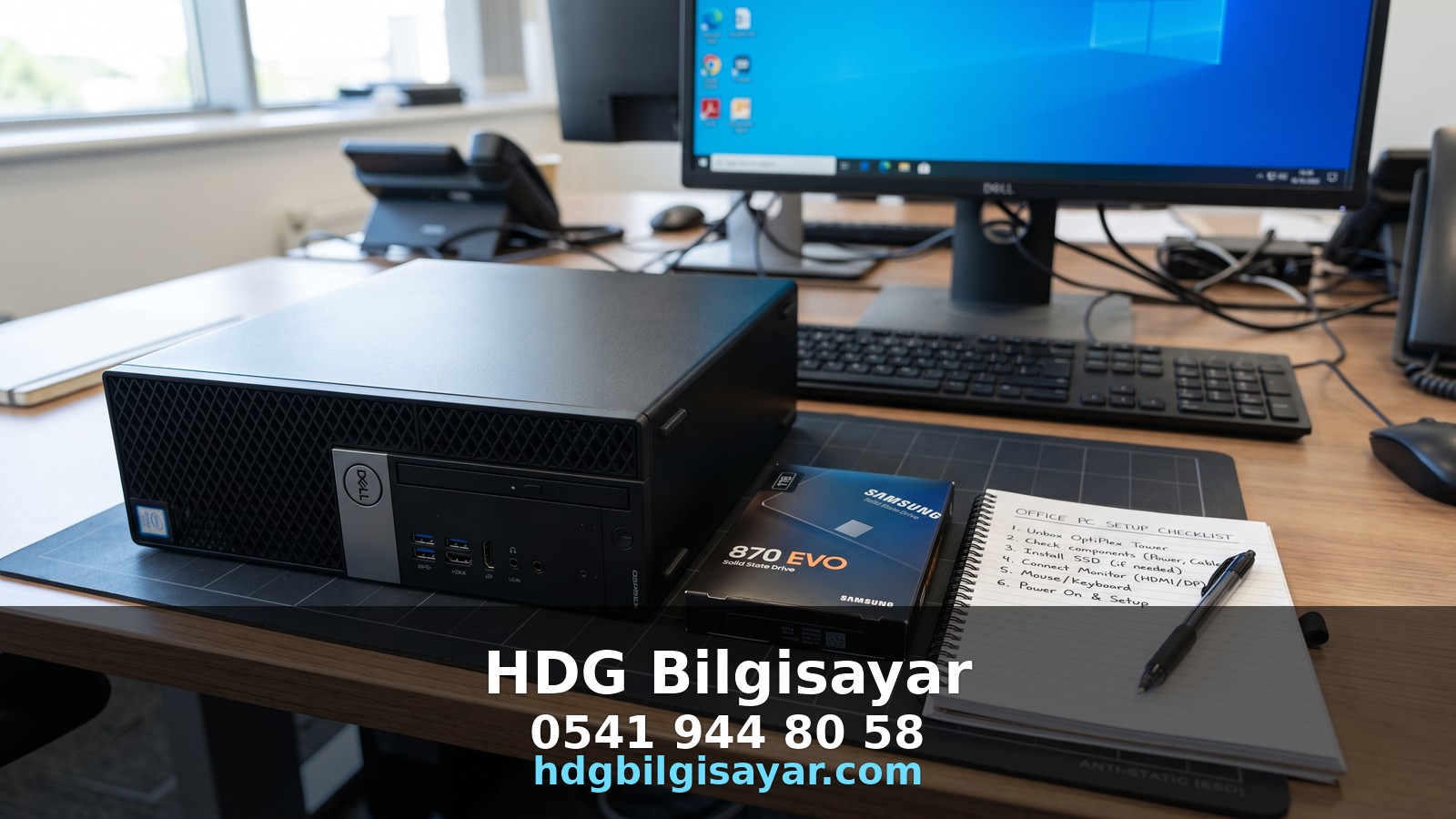 İzmir HDG Bilgisayar — checklist