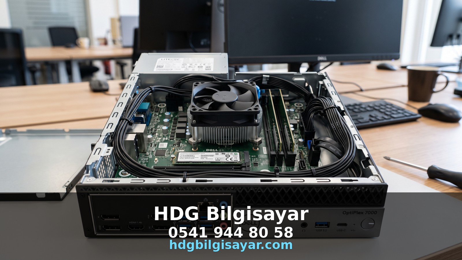 İzmir HDG Bilgisayar — ofis iç