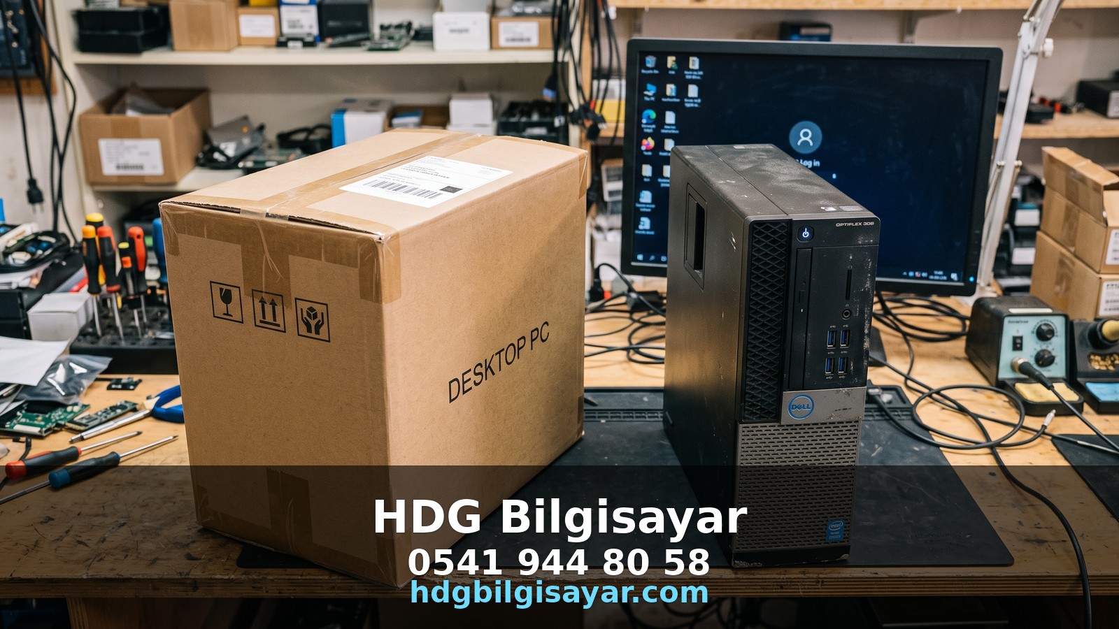 İzmir HDG Bilgisayar — sıfır PC