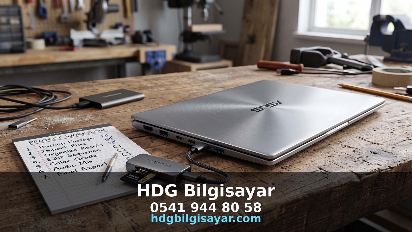 İzmir HDG Bilgisayar — checklist