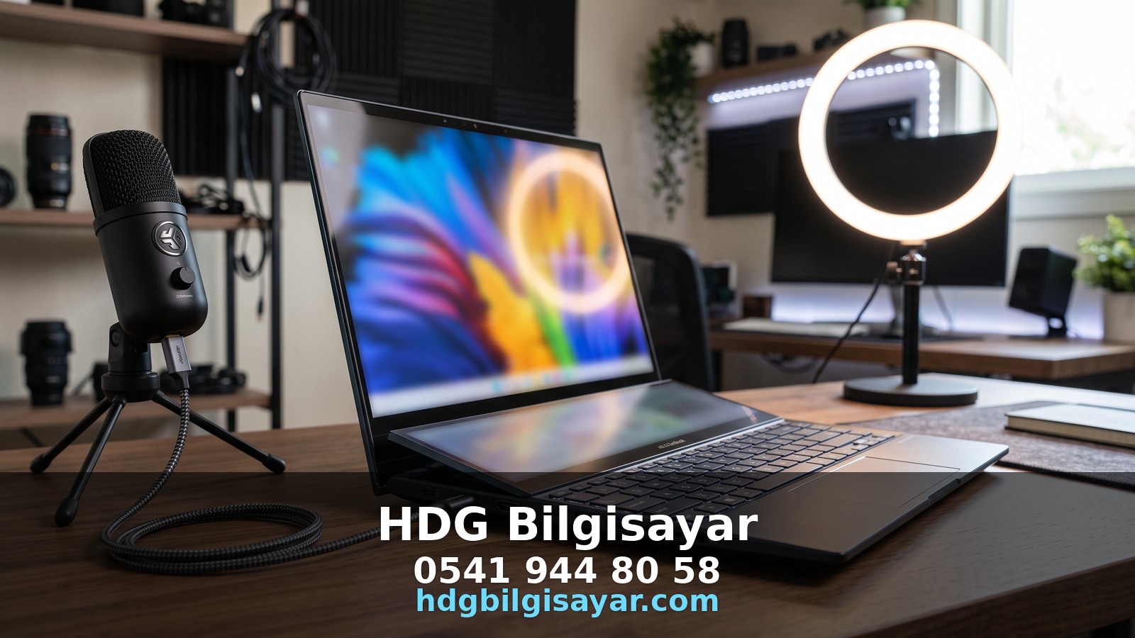 İzmir HDG Bilgisayar — yayıncı laptop