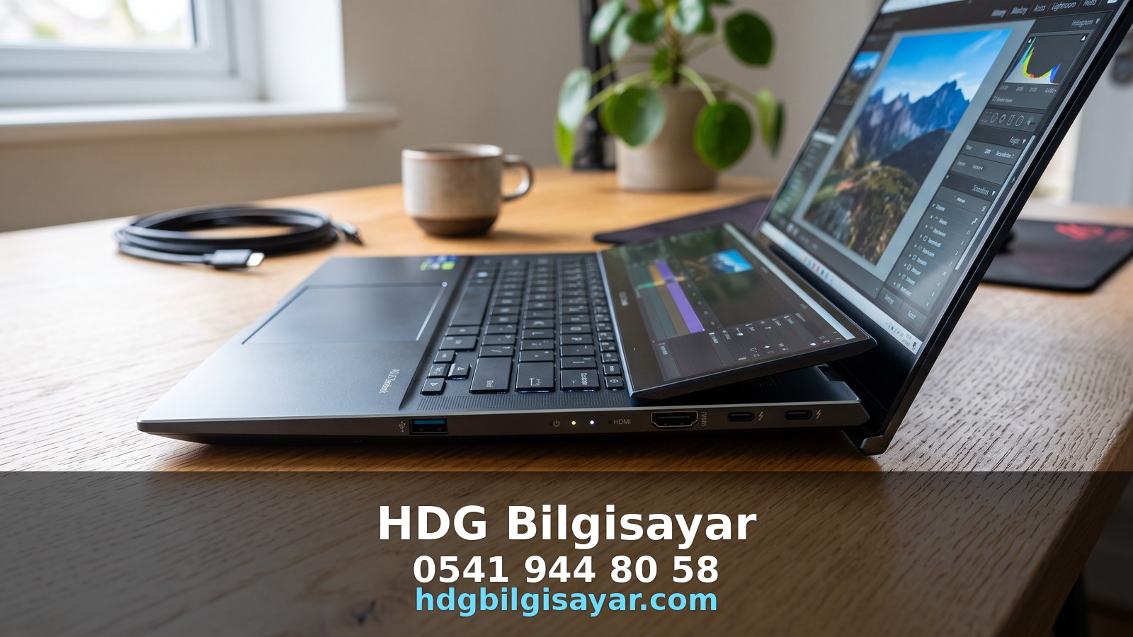 İzmir HDG Bilgisayar — laptop yan