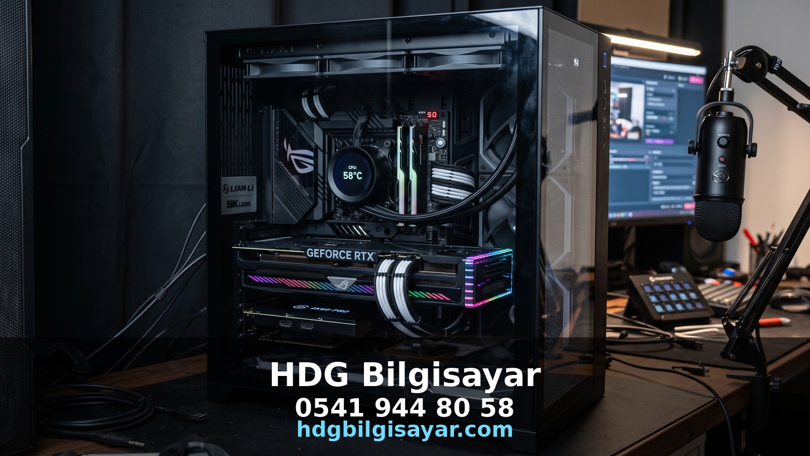 İzmir HDG Bilgisayar — yayın PC GPU