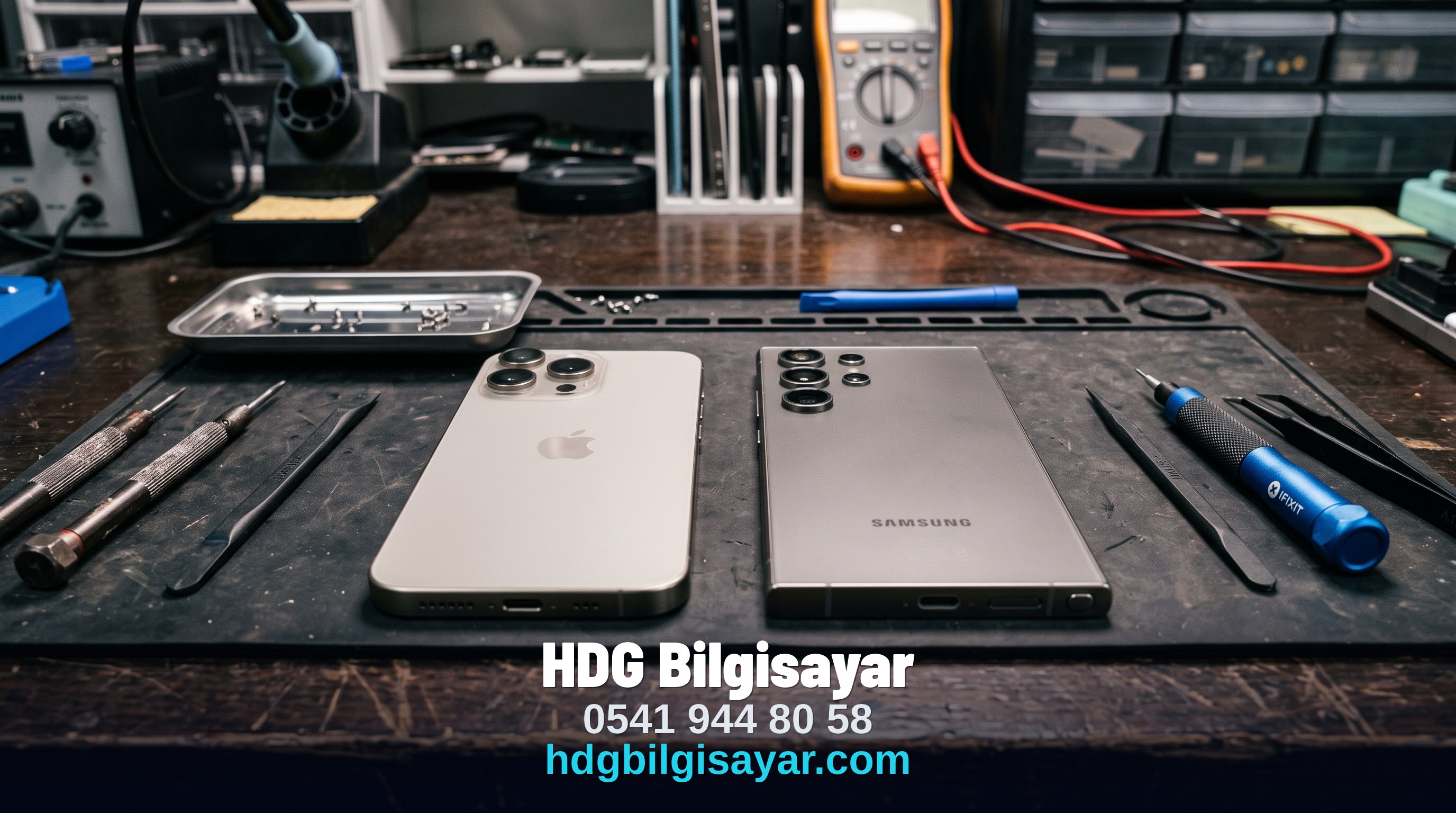 İzmir HDG Bilgisayar — iPhone ve Samsung alım satım