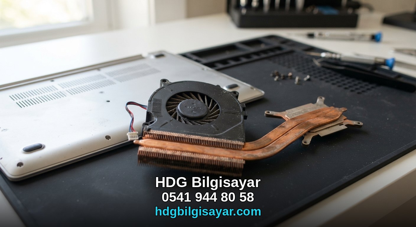 İzmir HDG Bilgisayar — laptop fan temizliği
