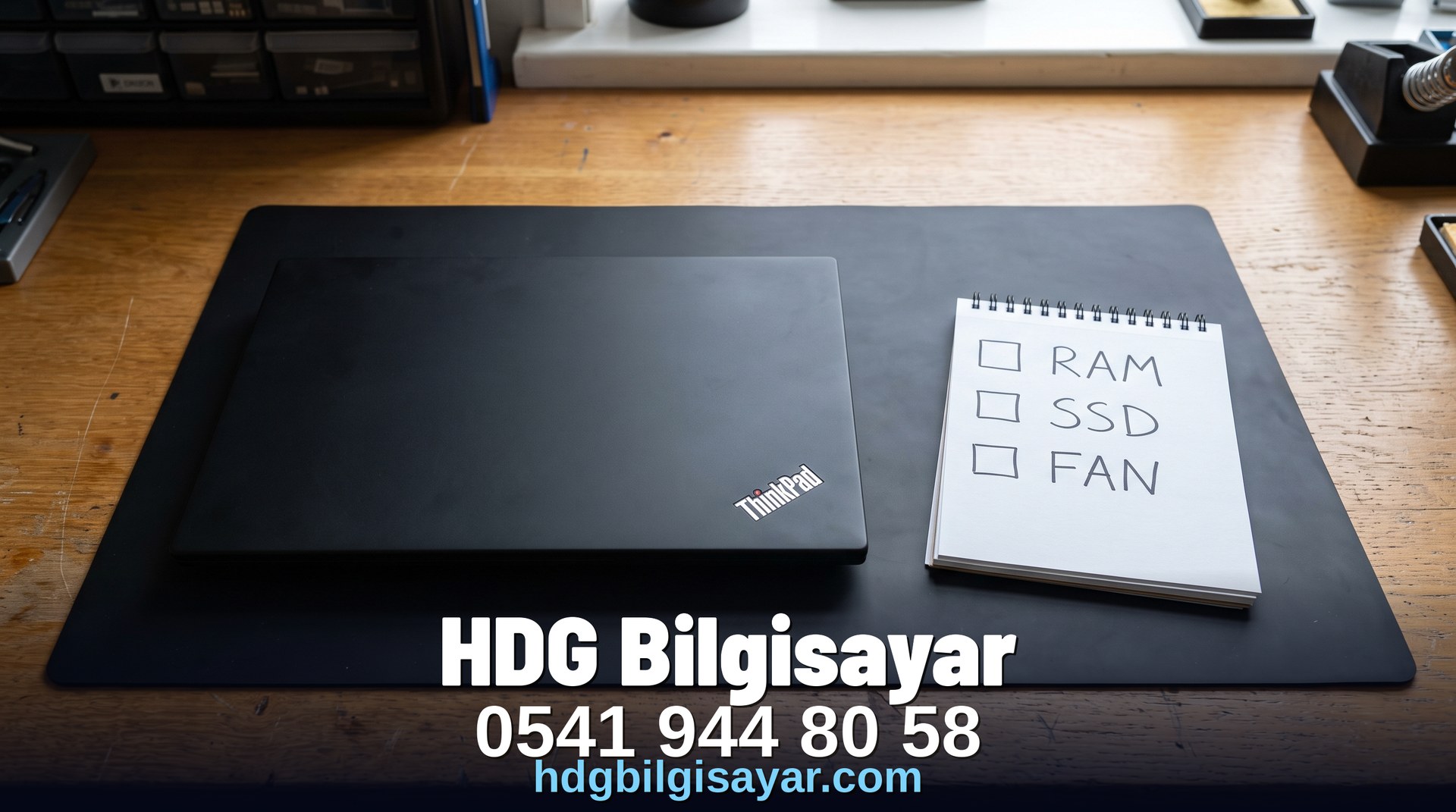 İzmir HDG Bilgisayar — WhatsApp takas checklist